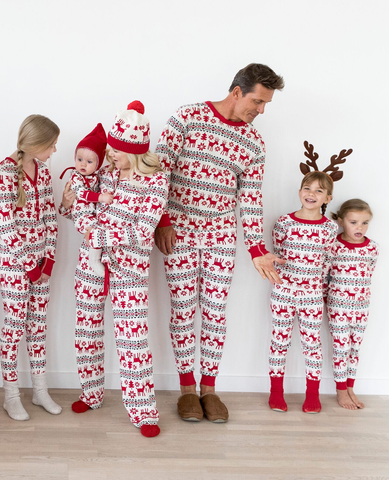 Adult Holiday Dear Deer HannaJams™ Pajama Top - Image 3