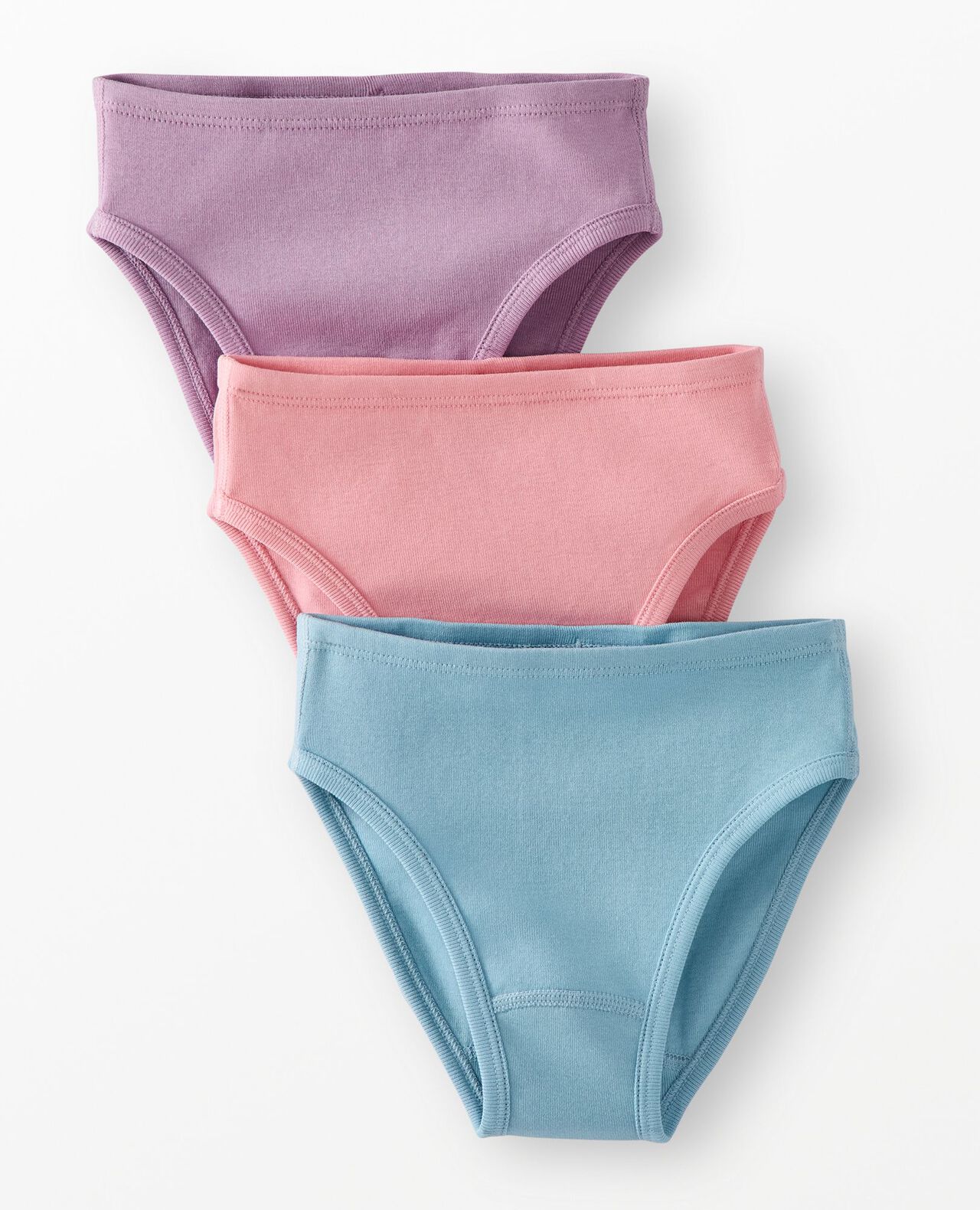 3-Pack Organic Cotton Hipster Underwear