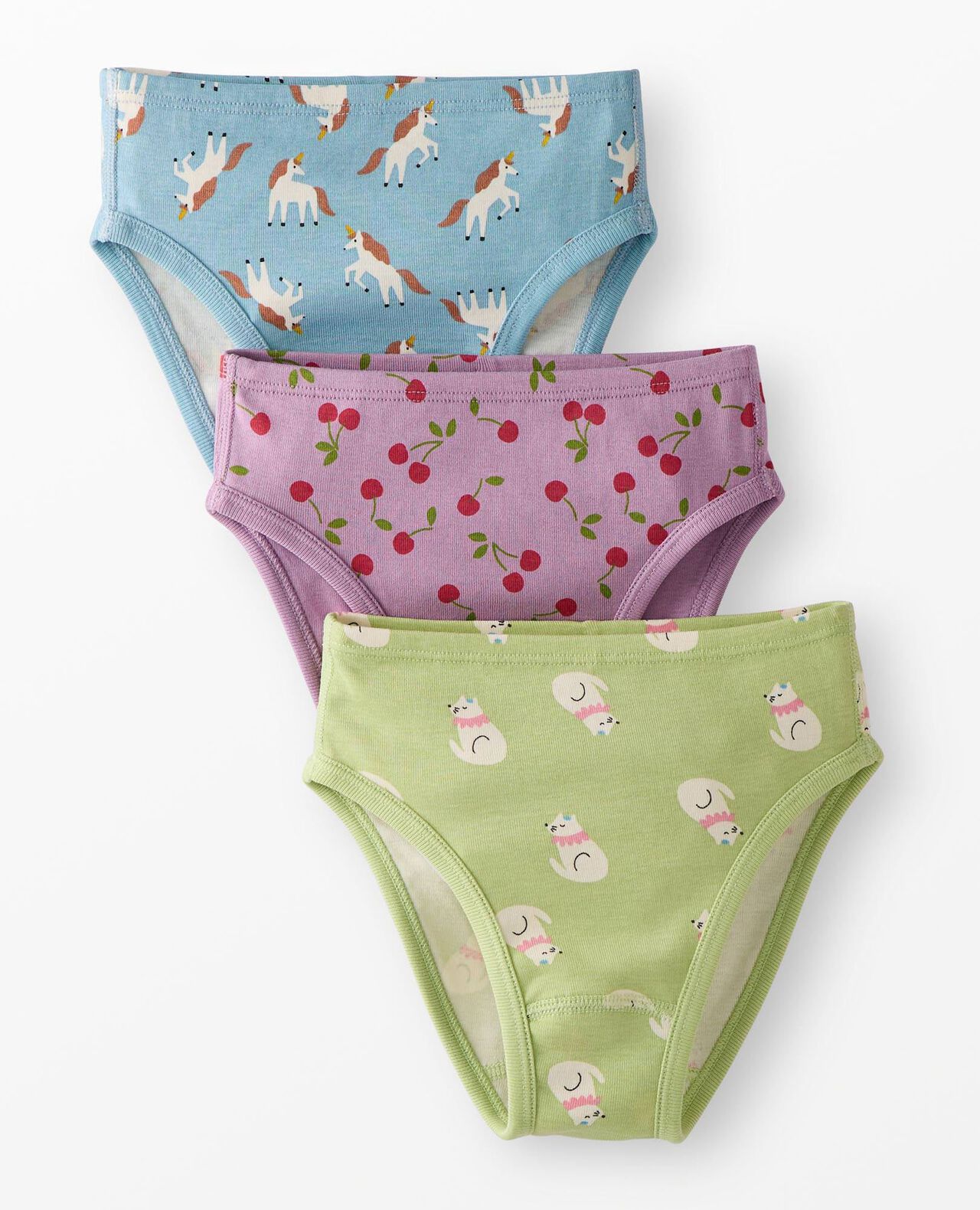 3-Pack Organic Cotton Hipster Underwear