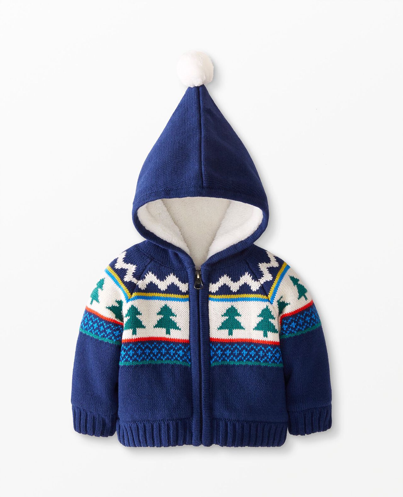 Baby Holiday Sweater Jacket - Image 7