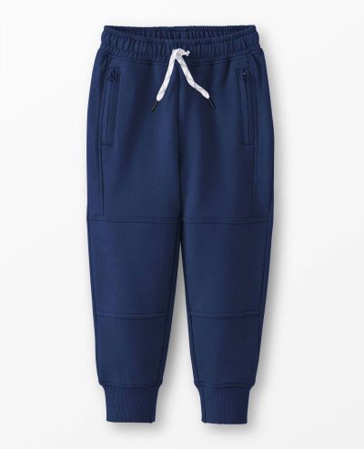 Slim Fit French Terry Double Knee Sweatpants