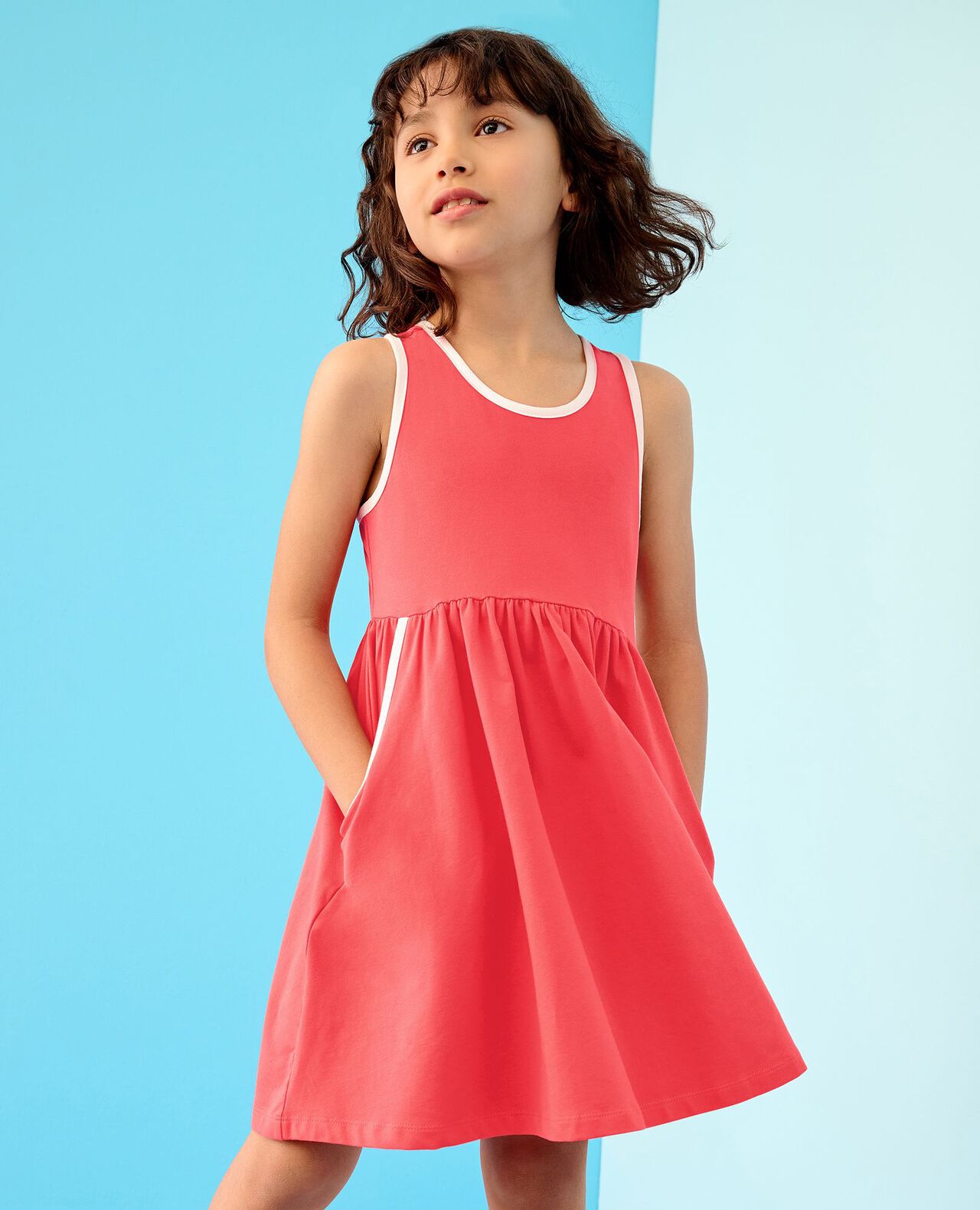 Racerback Dress with Pockets - Image 4