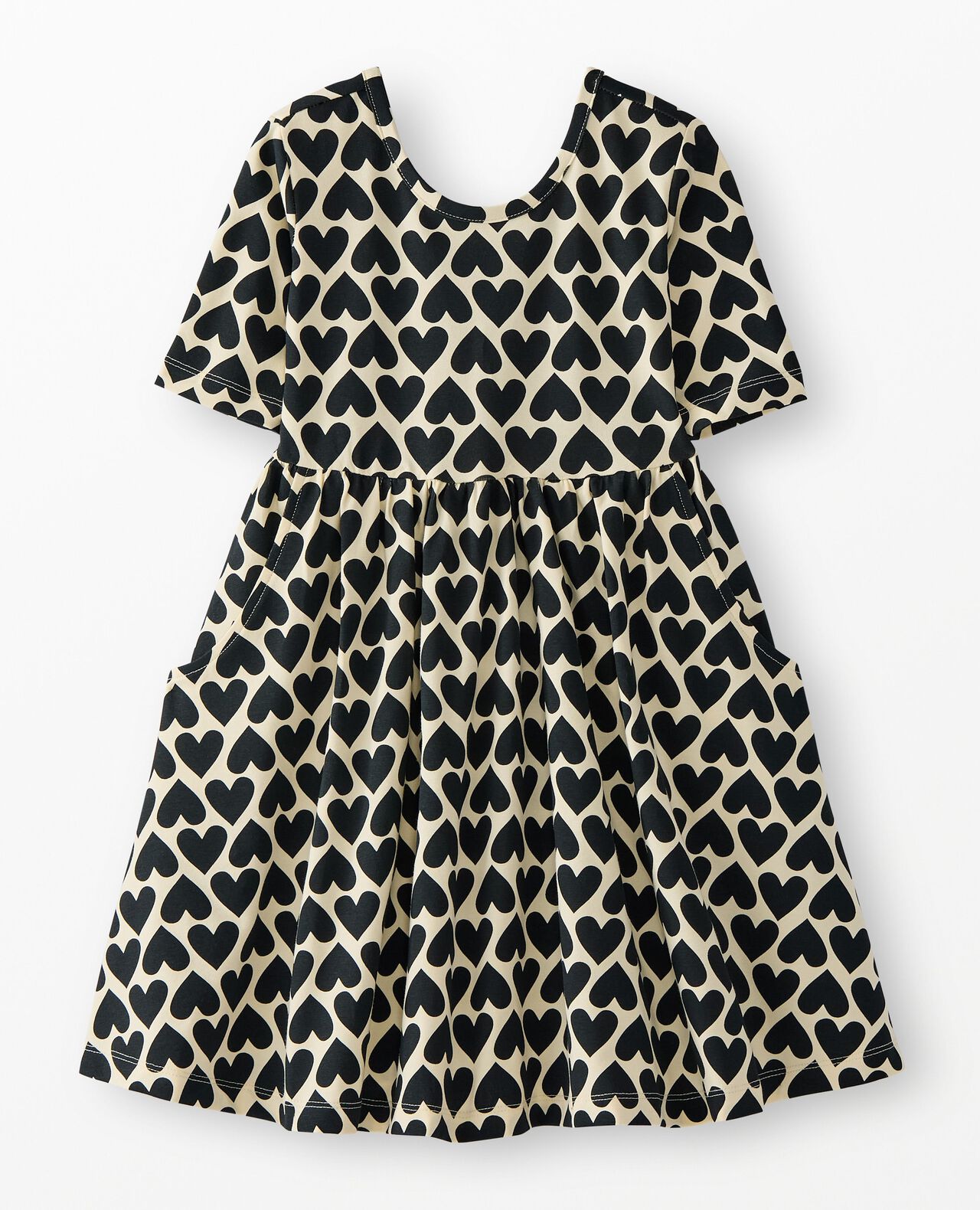 Skater Dress with Pockets - Image 2