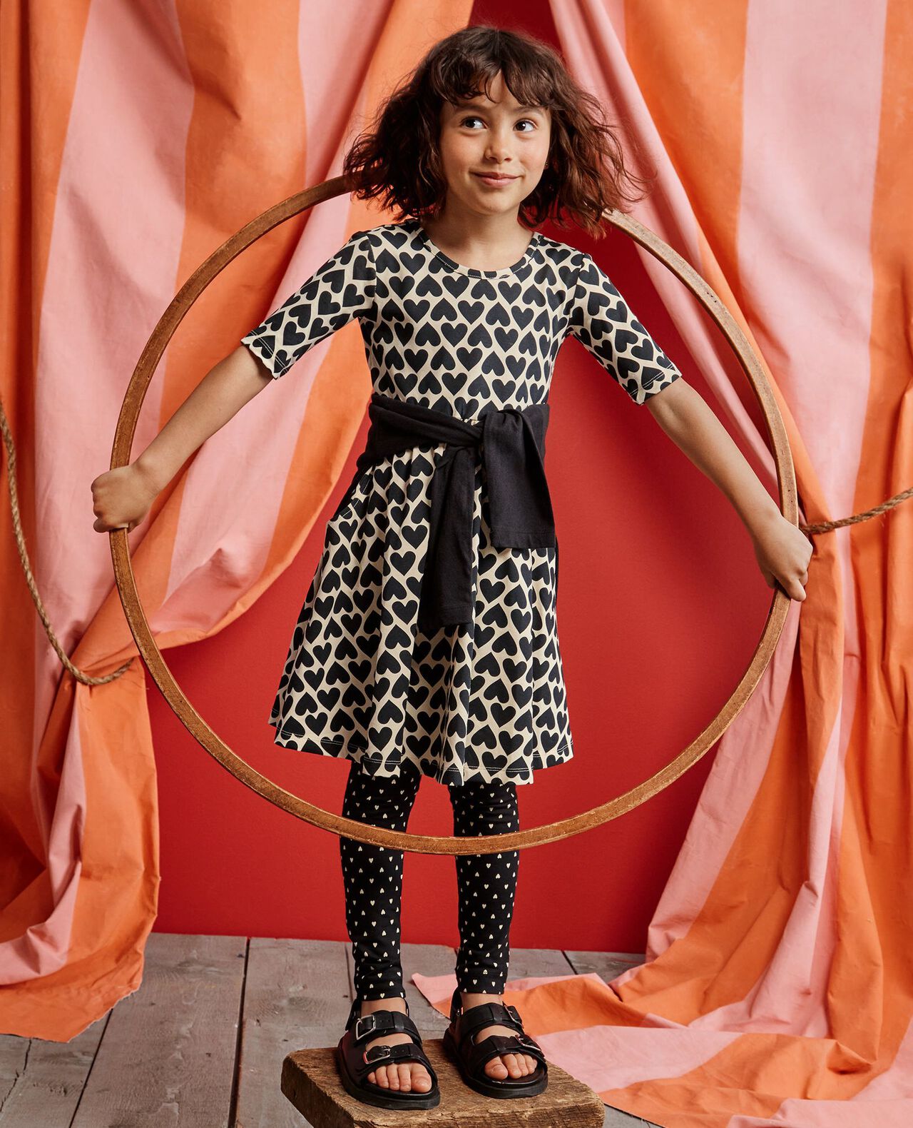 Skater Dress with Pockets - Image 3