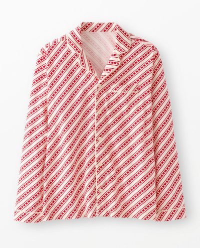Adult Holiday Flannel Pajama Top