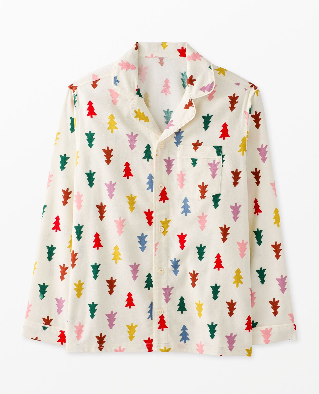 Adult Holiday Flannel Pajama Top - Image 2