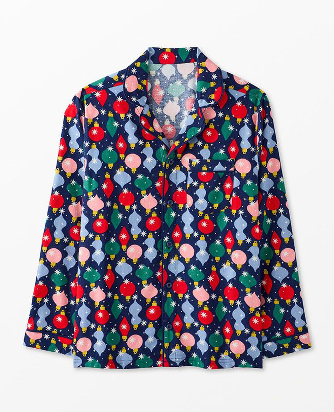 Adult Holiday Flannel Pajama Top - Image 2
