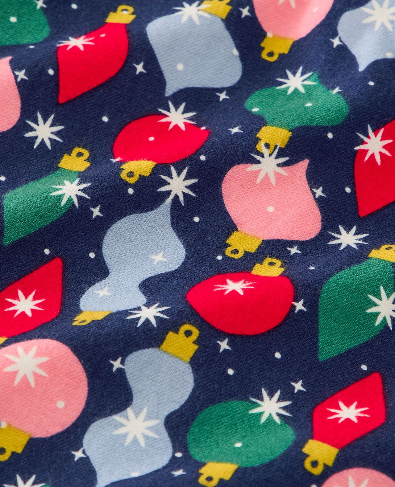 Adult Holiday Flannel Pajama Top - Image 3