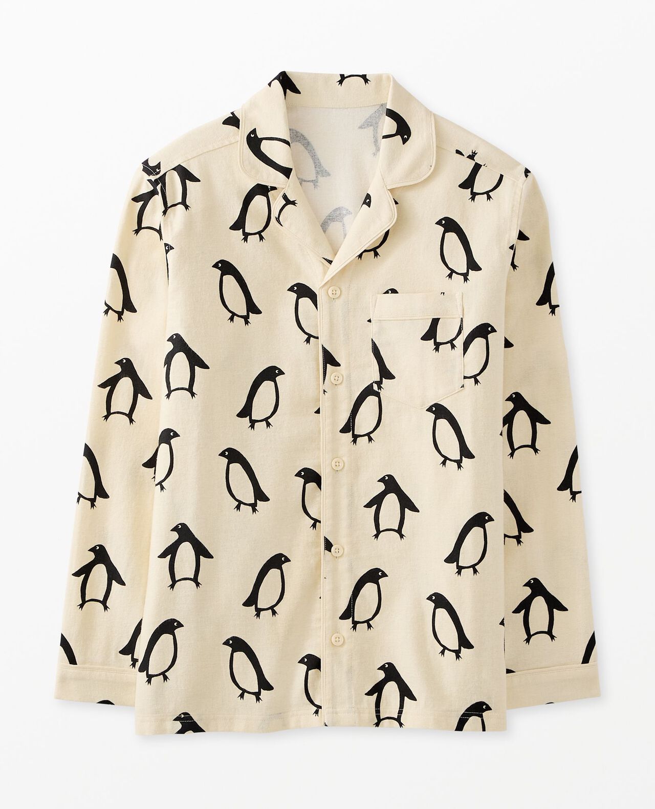 Adult Holiday Flannel Pajama Top - Image 2