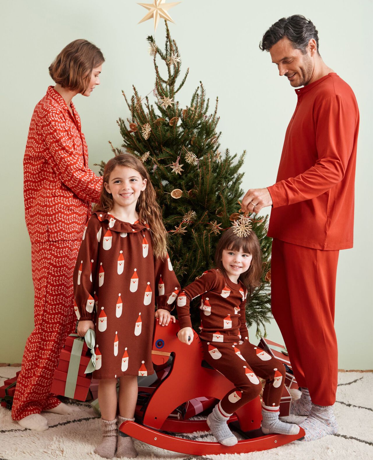 Adult Holiday Flannel Pajama Top - Image 4