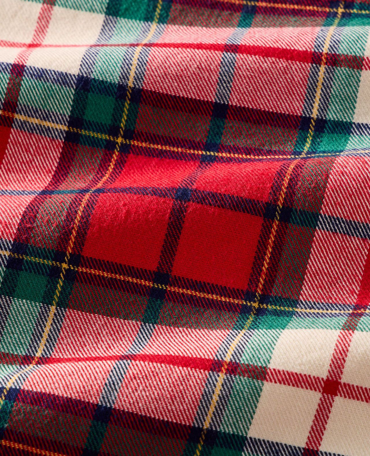 Adult Holiday Flannel Pajama Top - Image 2