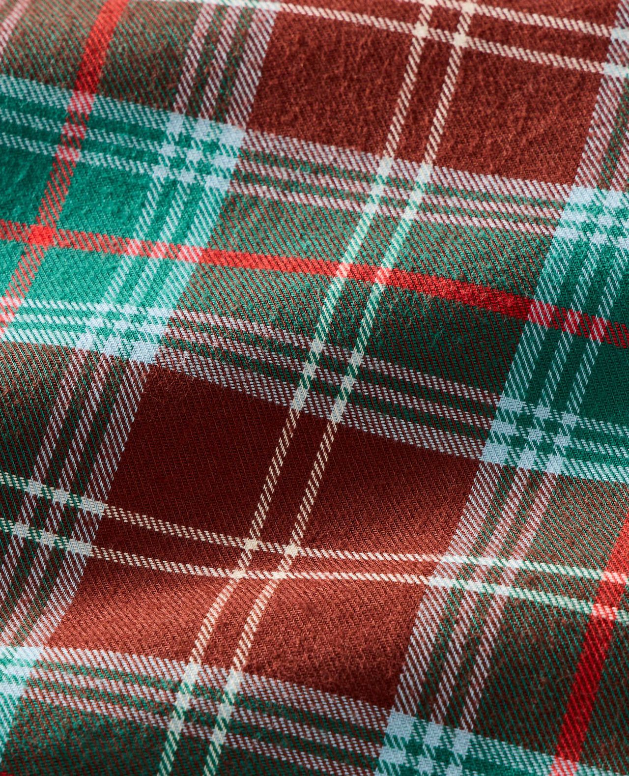 Adult Holiday Flannel Pajama Top - Image 2