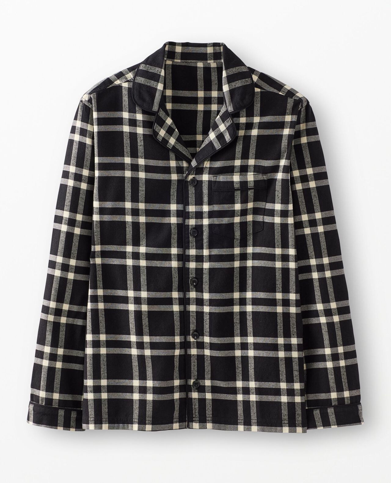 Adult Holiday Flannel Pajama Top