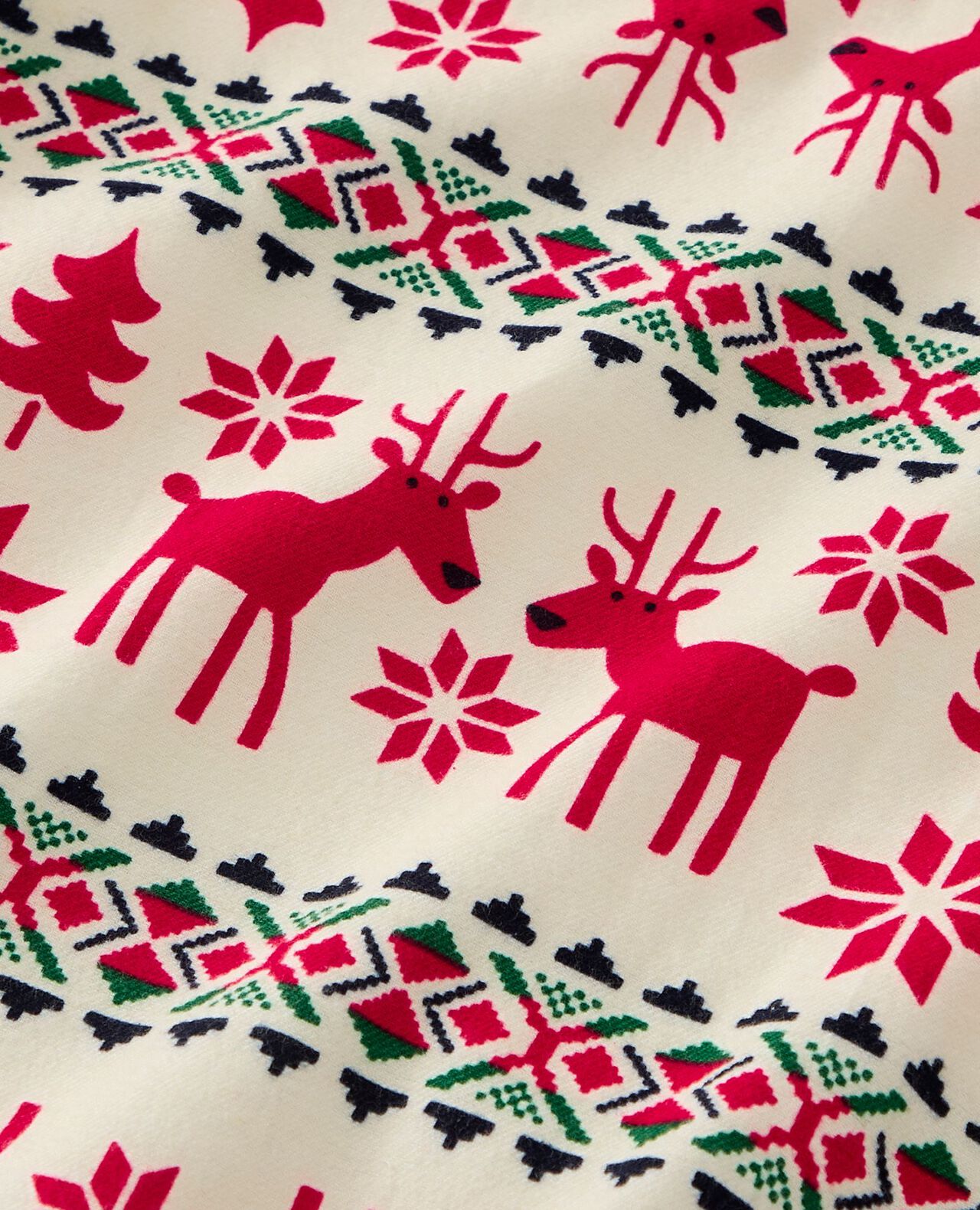 Adult Holiday Flannel Pajama Top - Image 3