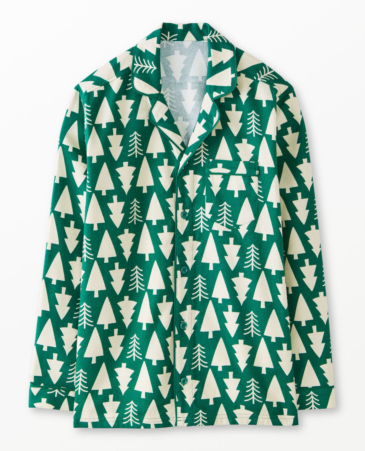 Adult Holiday Flannel Pajama Top - Image 2