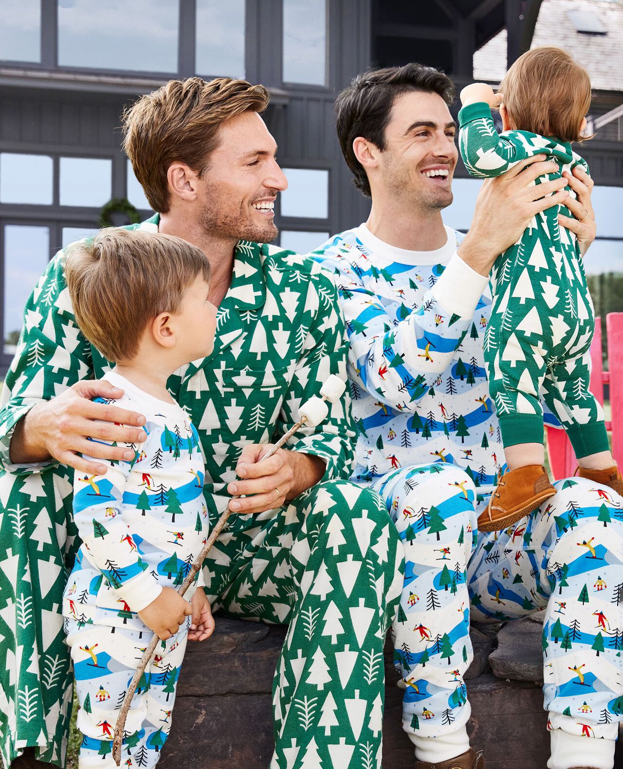 Adult Holiday Flannel Pajama Top - Image 4