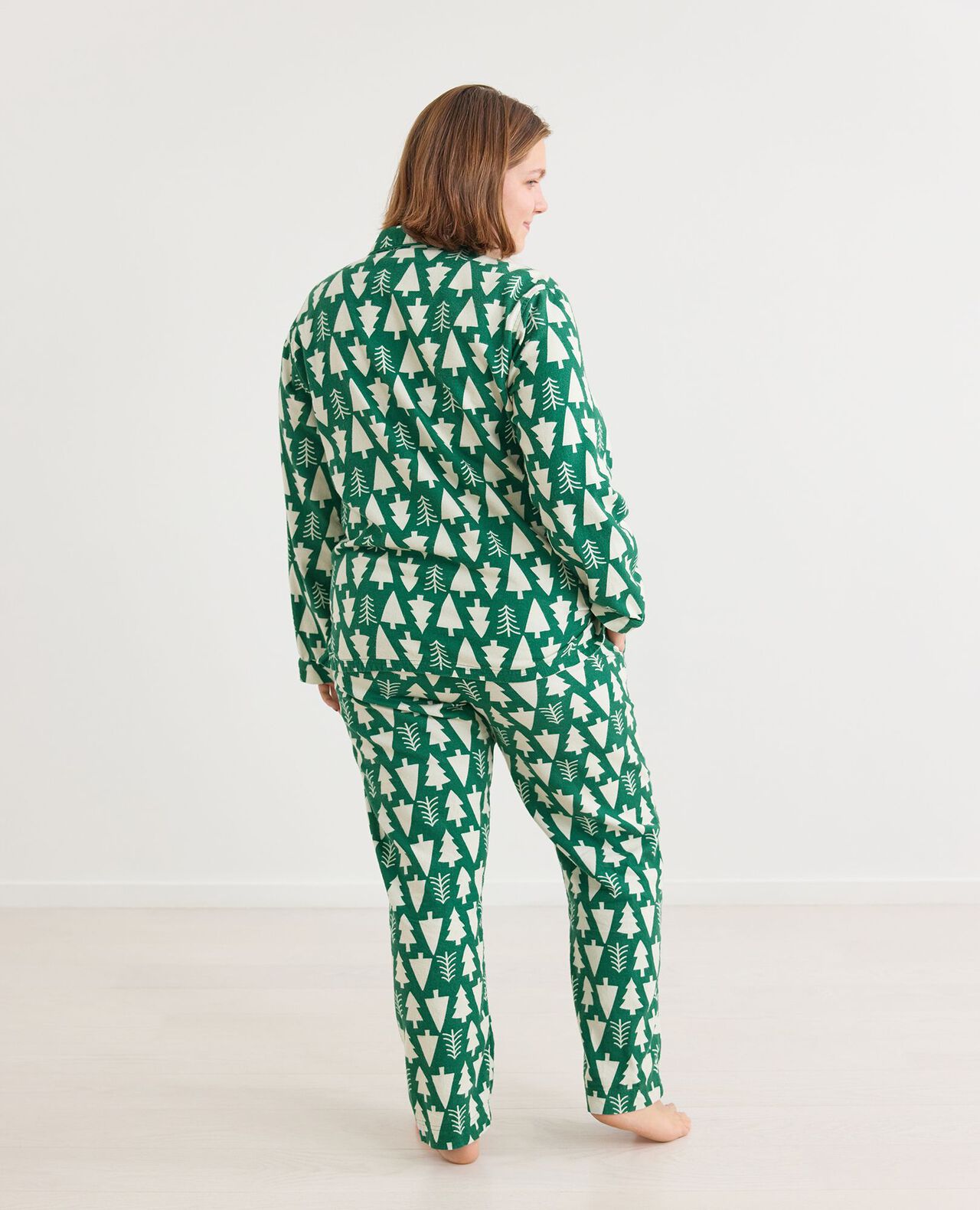 Adult Holiday Flannel Pajama Top - Image 5