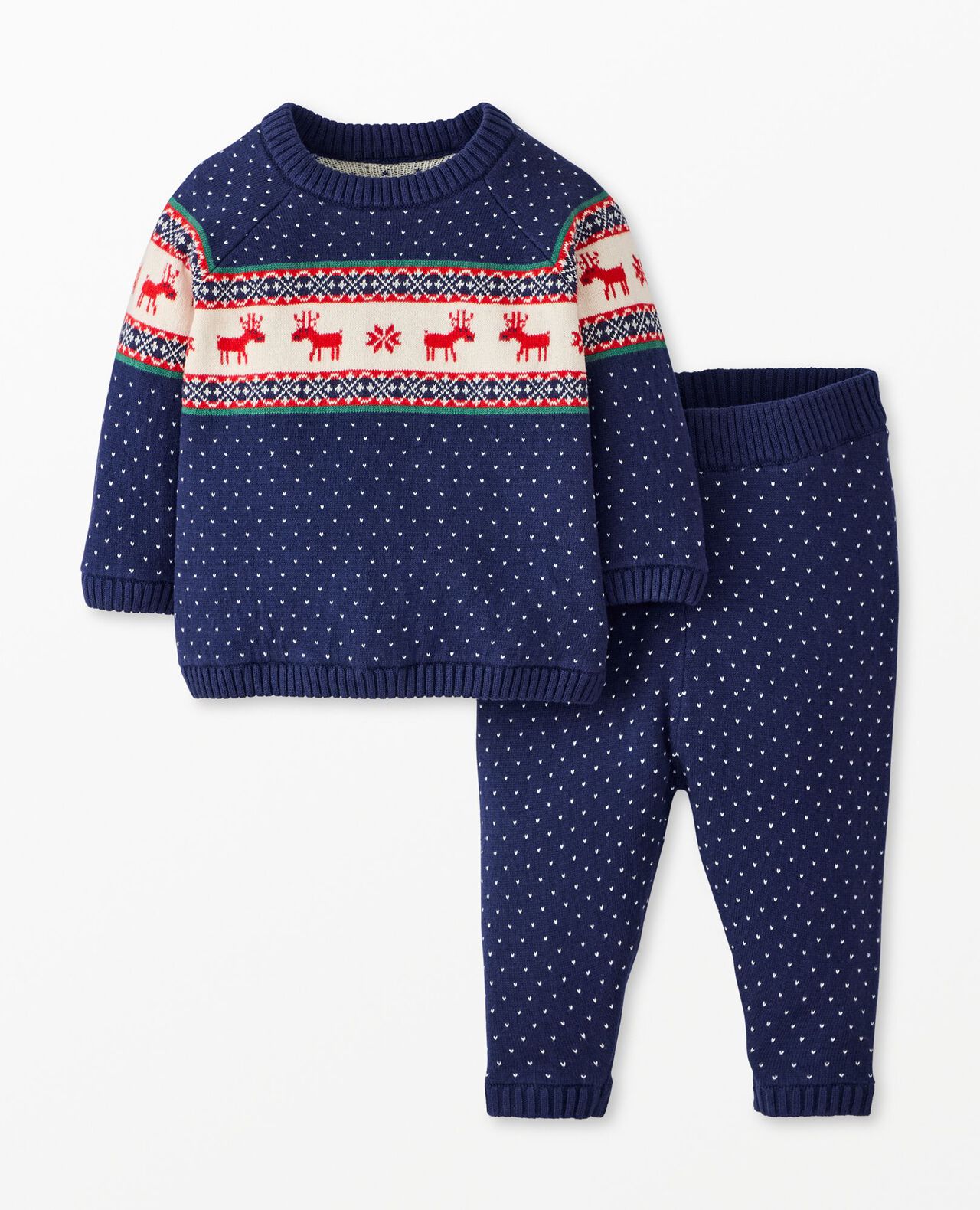 Baby Holiday Sweater & Leggings Set - Image 10