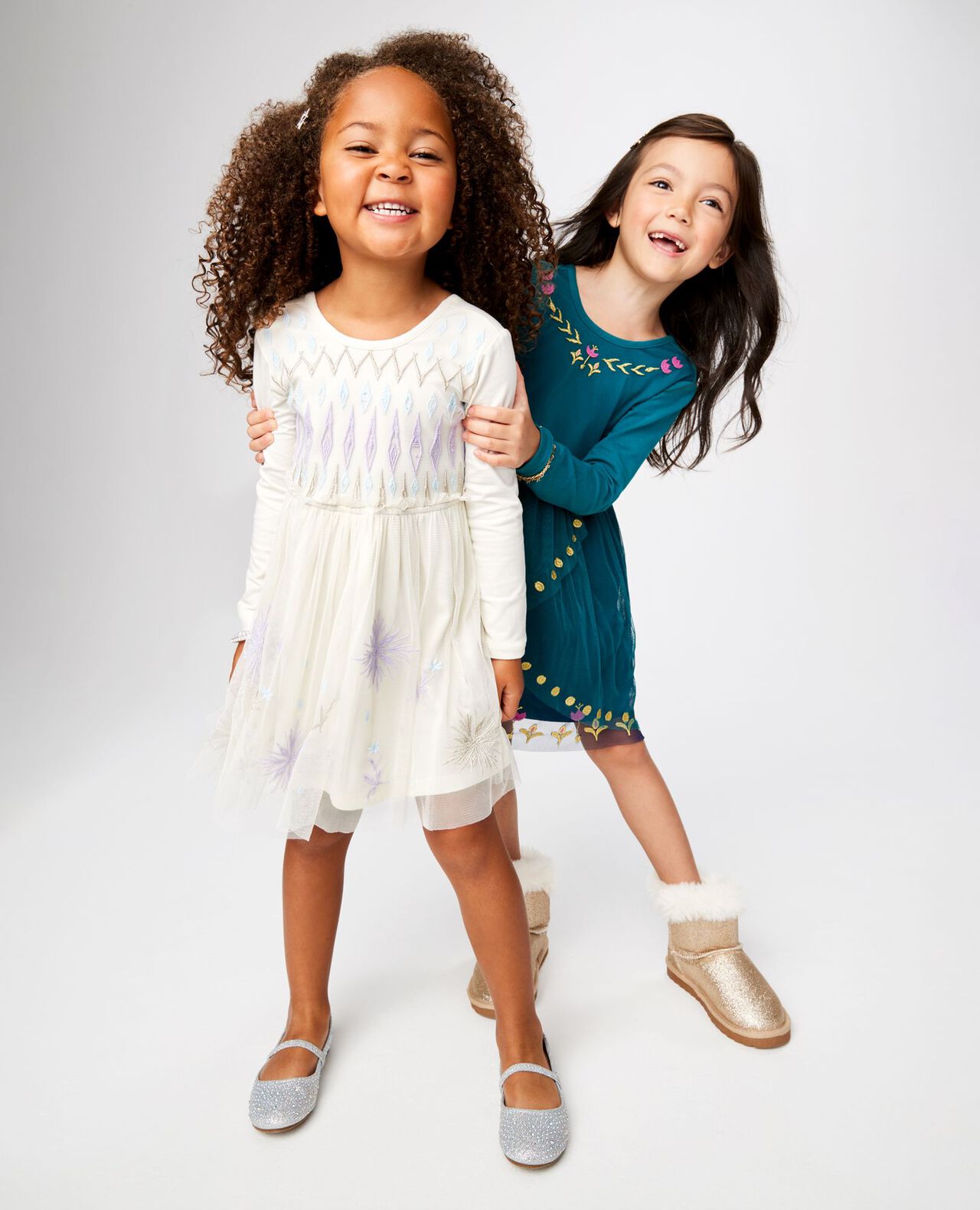 Disney Frozen Elsa Long Sleeve Tulle Dress - Image 5