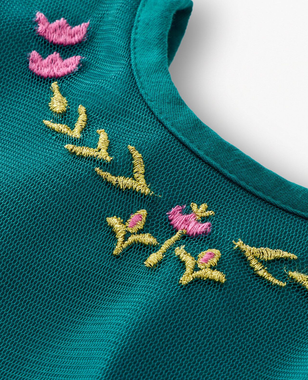 Disney Frozen Anna Long Sleeve Tulle Dress - Image 4