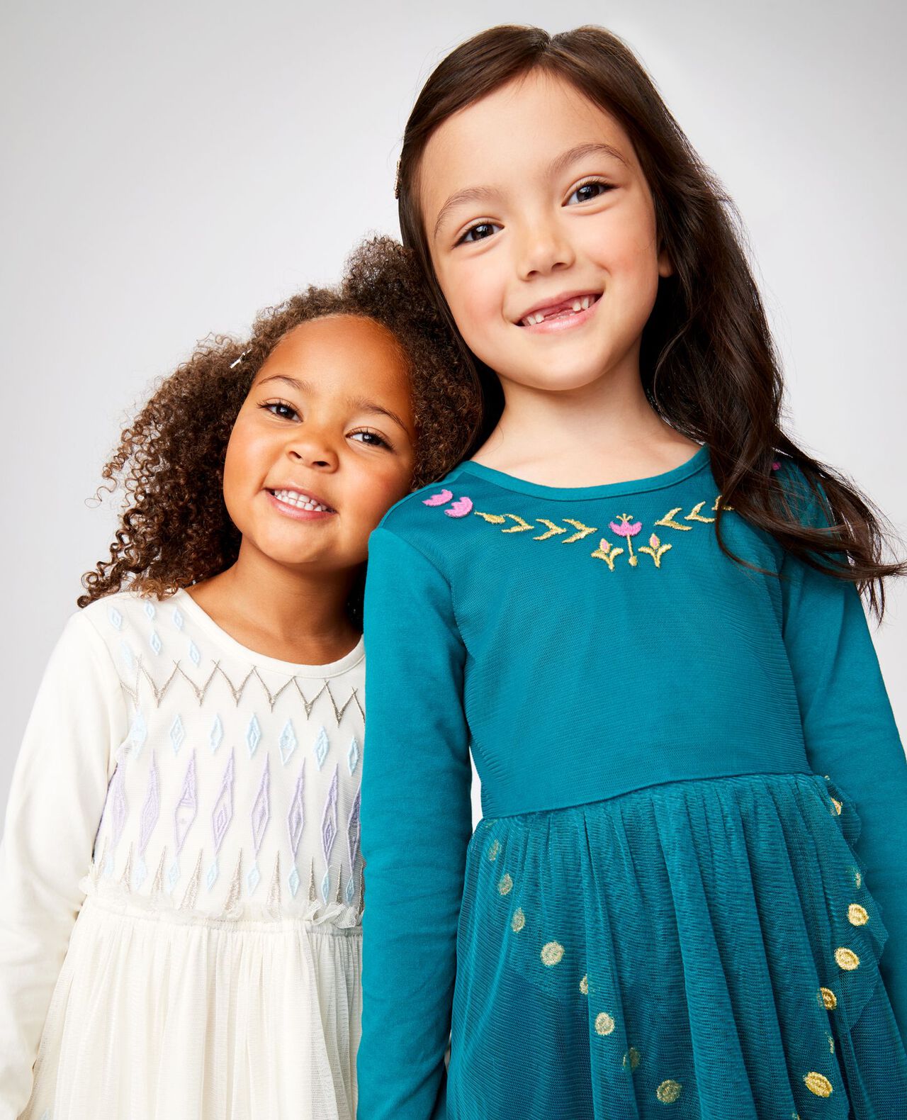 Disney Frozen Anna Long Sleeve Tulle Dress - Image 5