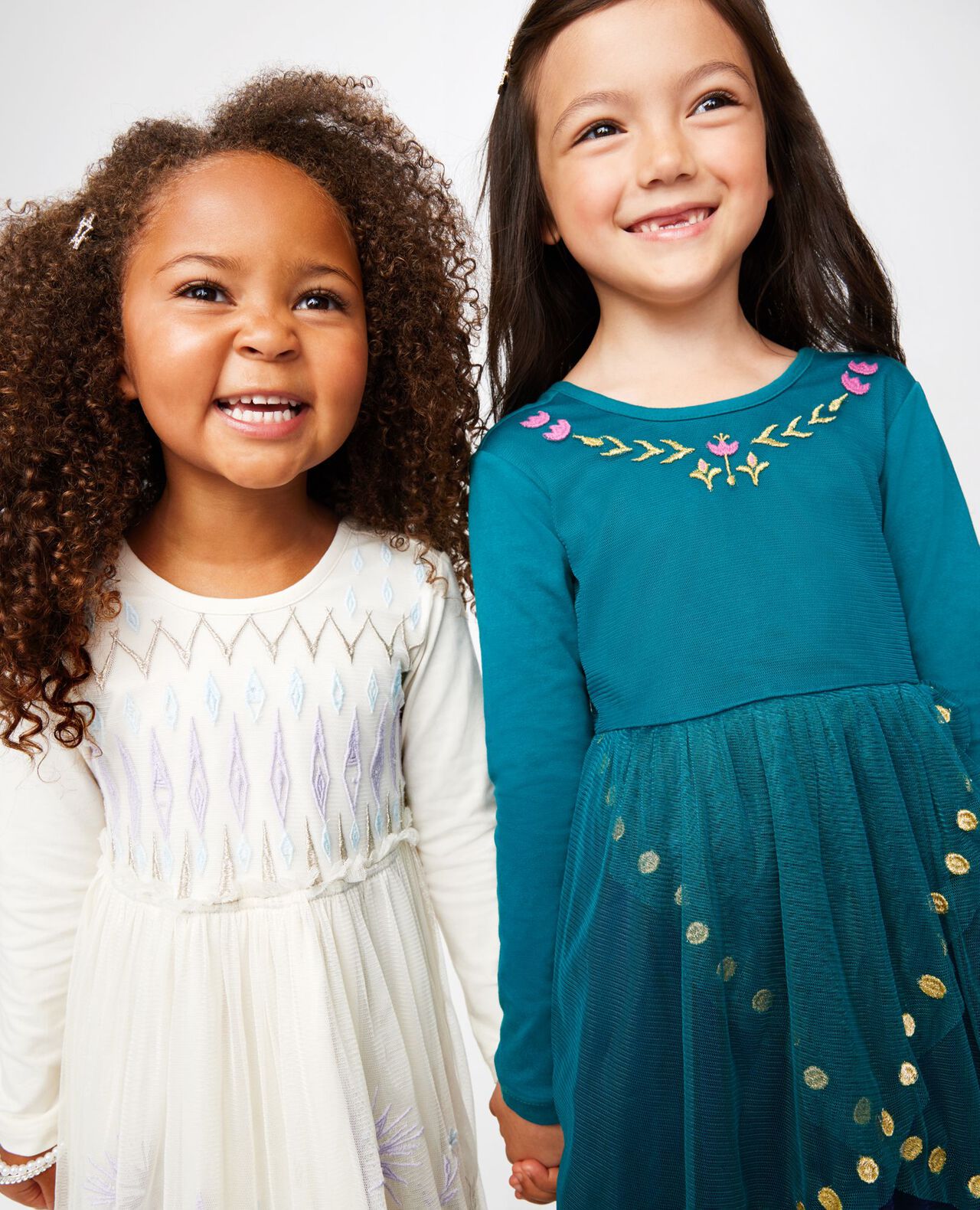 Disney Frozen Anna Long Sleeve Tulle Dress - Image 7