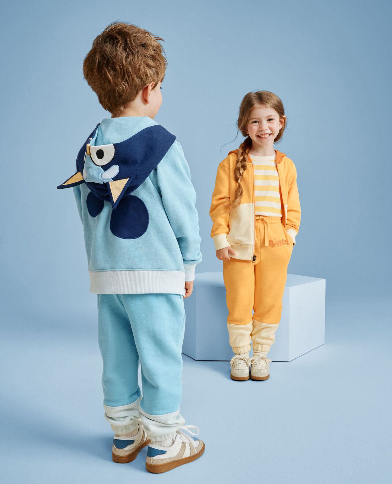 Bluey Character French Terry Hoodie - Image 6