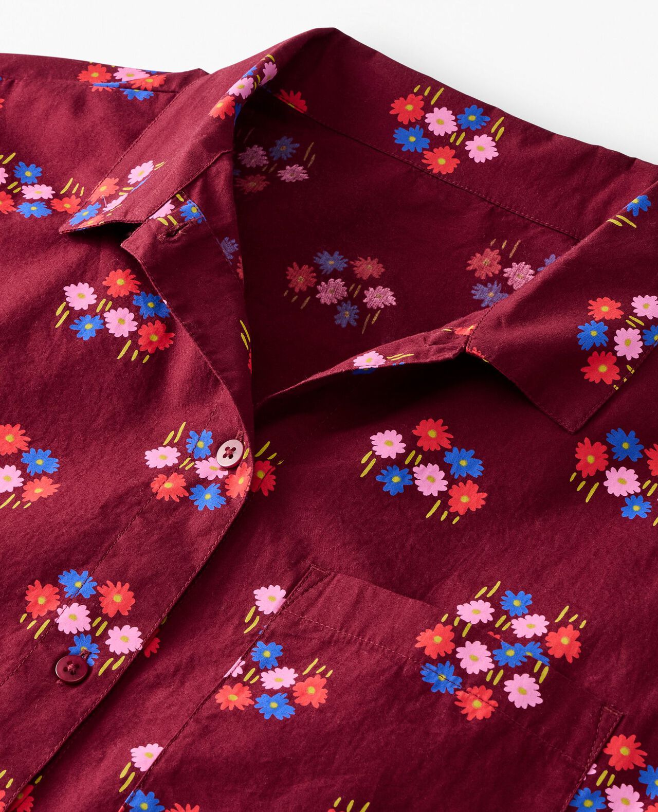 Women's Long Sleeve Poplin Pajama Set - Image 3