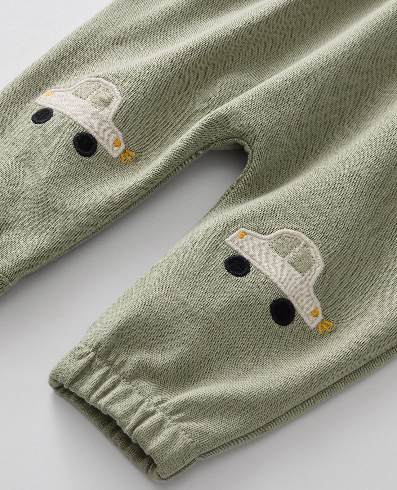 Baby Long Sleeve T-Shirt & French Terry Pants Set - Image 3