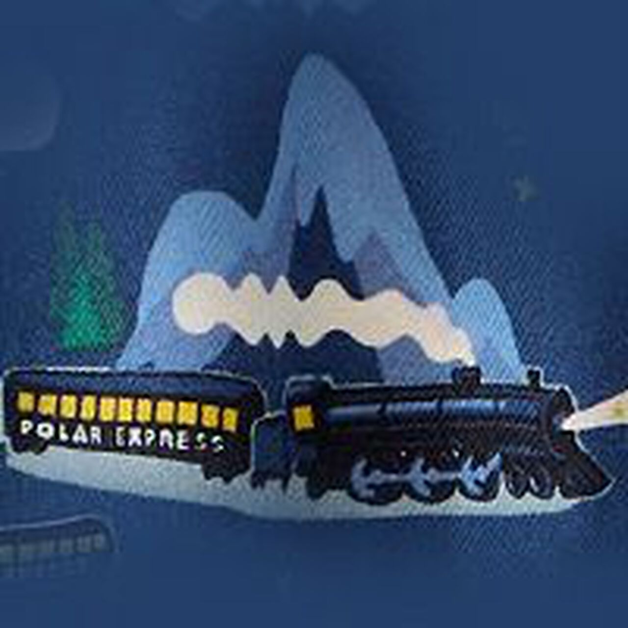 Adult The Polar Express Flannel Pajama Top - Image 5