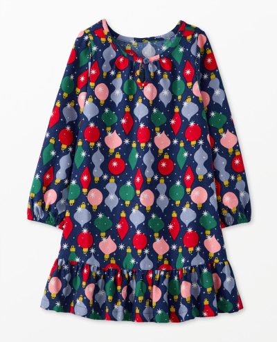 Kids Holiday Flannel Nightgown
