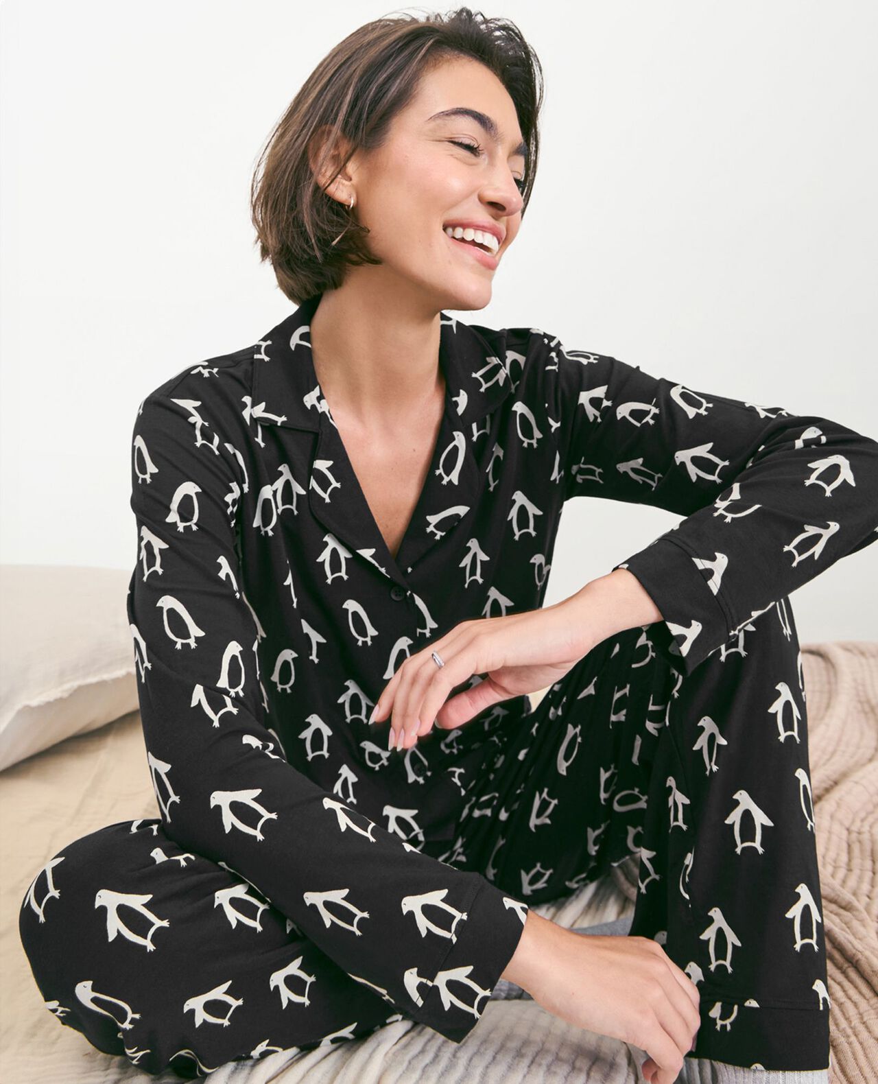 Women's Holiday Long Sleeve Pajama Set in HannaSoft™ - Image 10