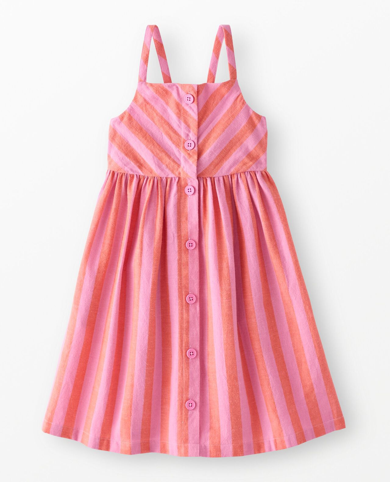 Sleeveless Linen Midi Dress with Pockets - Image 2