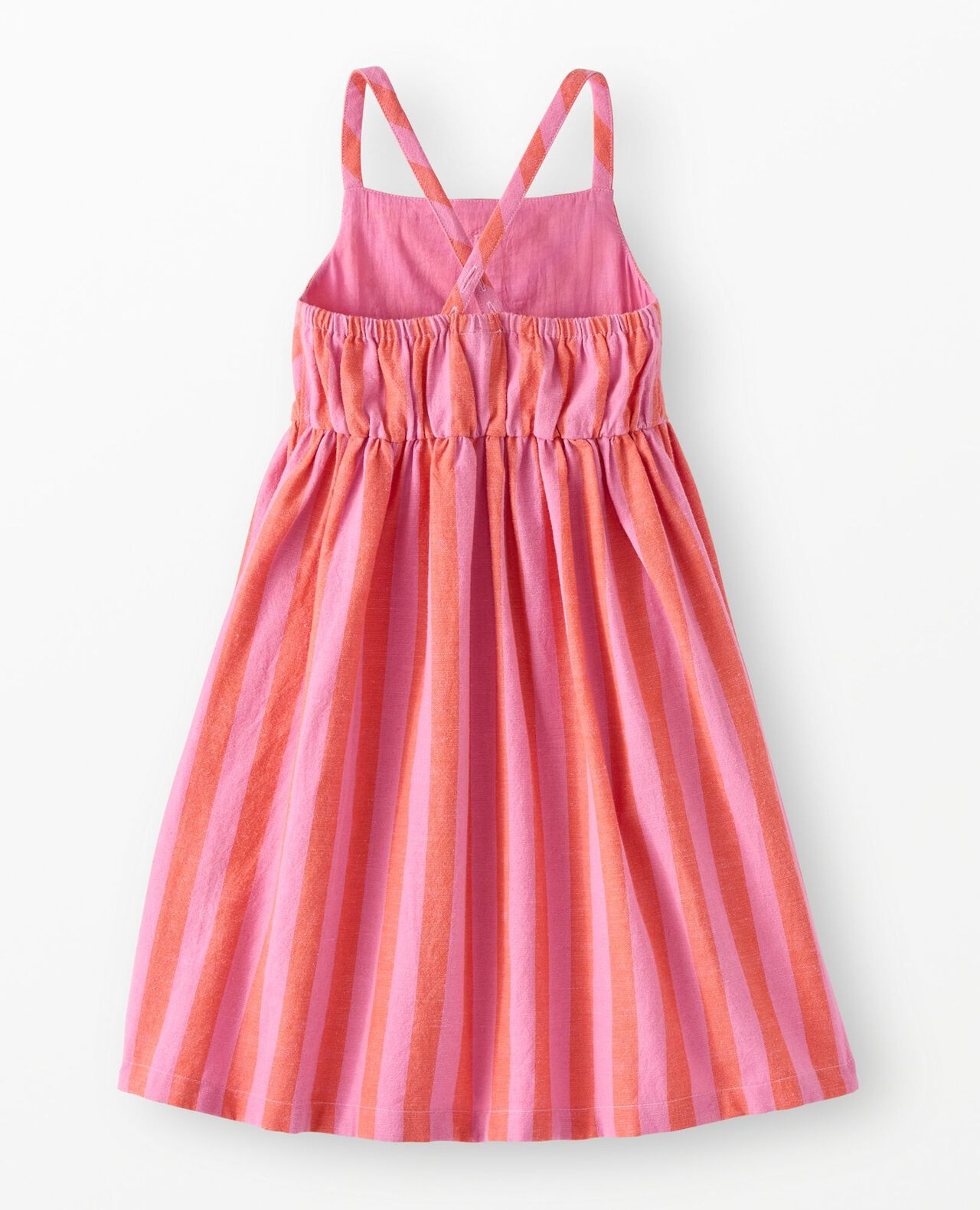 Sleeveless Linen Midi Dress with Pockets - Image 3