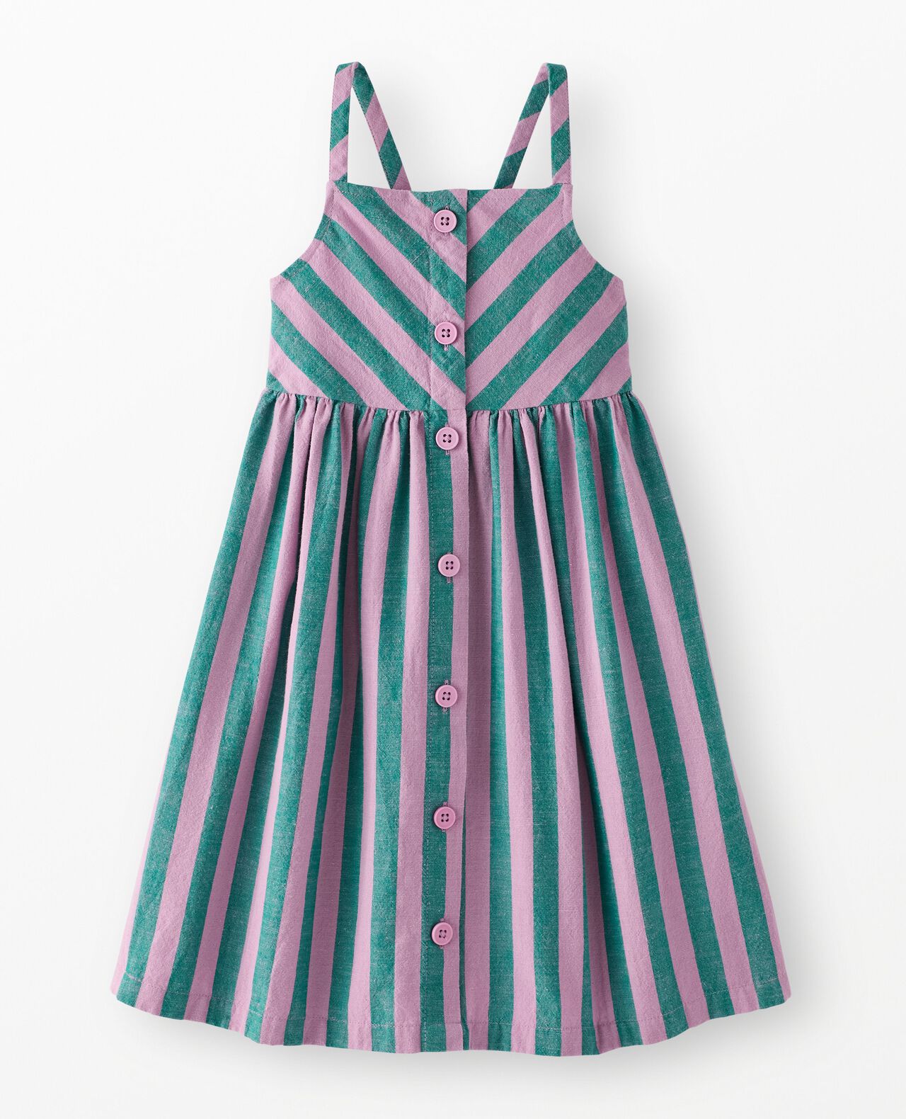 Sleeveless Linen Midi Dress with Pockets - Image 2