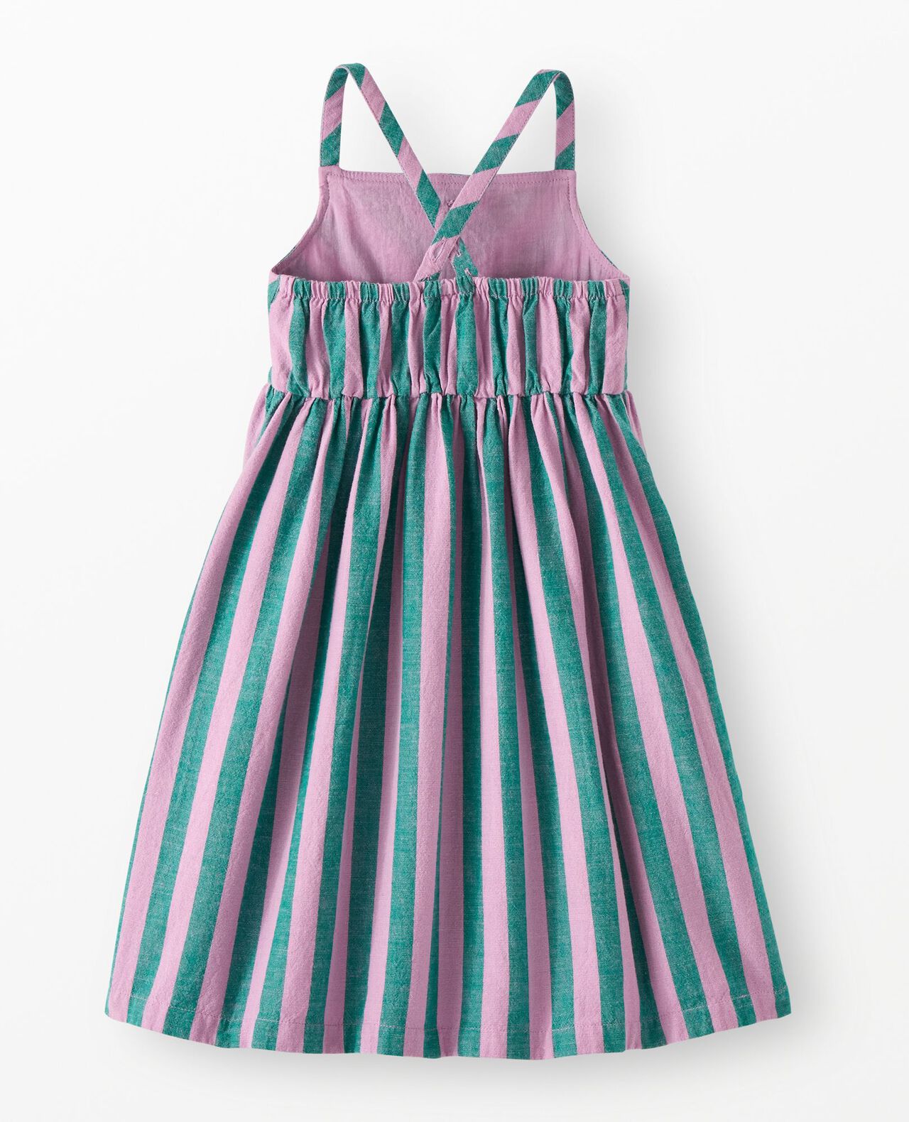 Sleeveless Linen Midi Dress with Pockets - Image 3