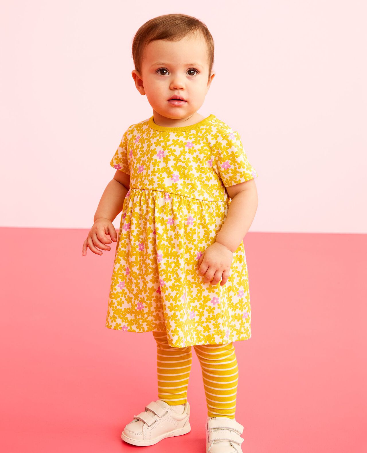 Baby Dress & Leggings Set