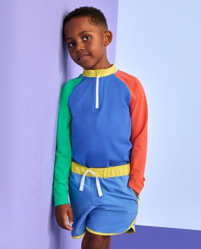 Colorblock Rashguard Top