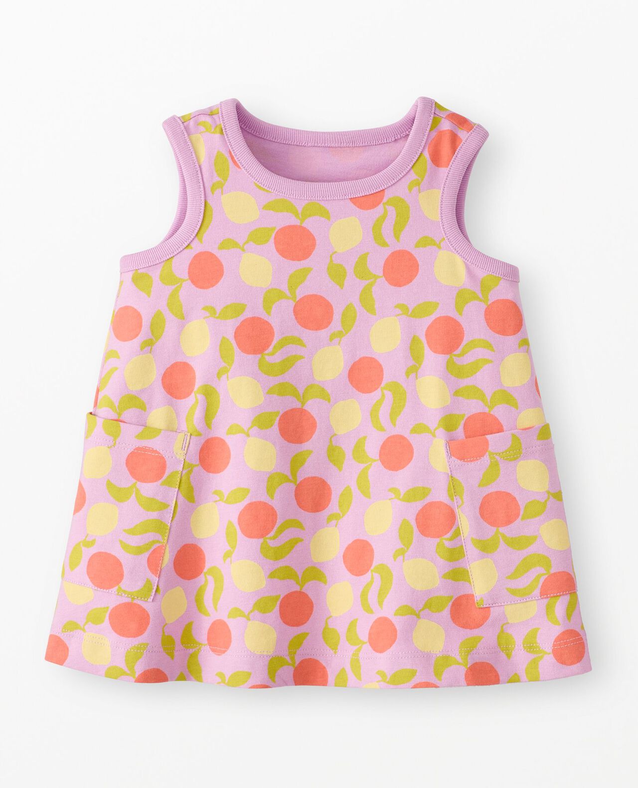 Baby Sleeveless Pocket Dress & Shorts Set - Image 2