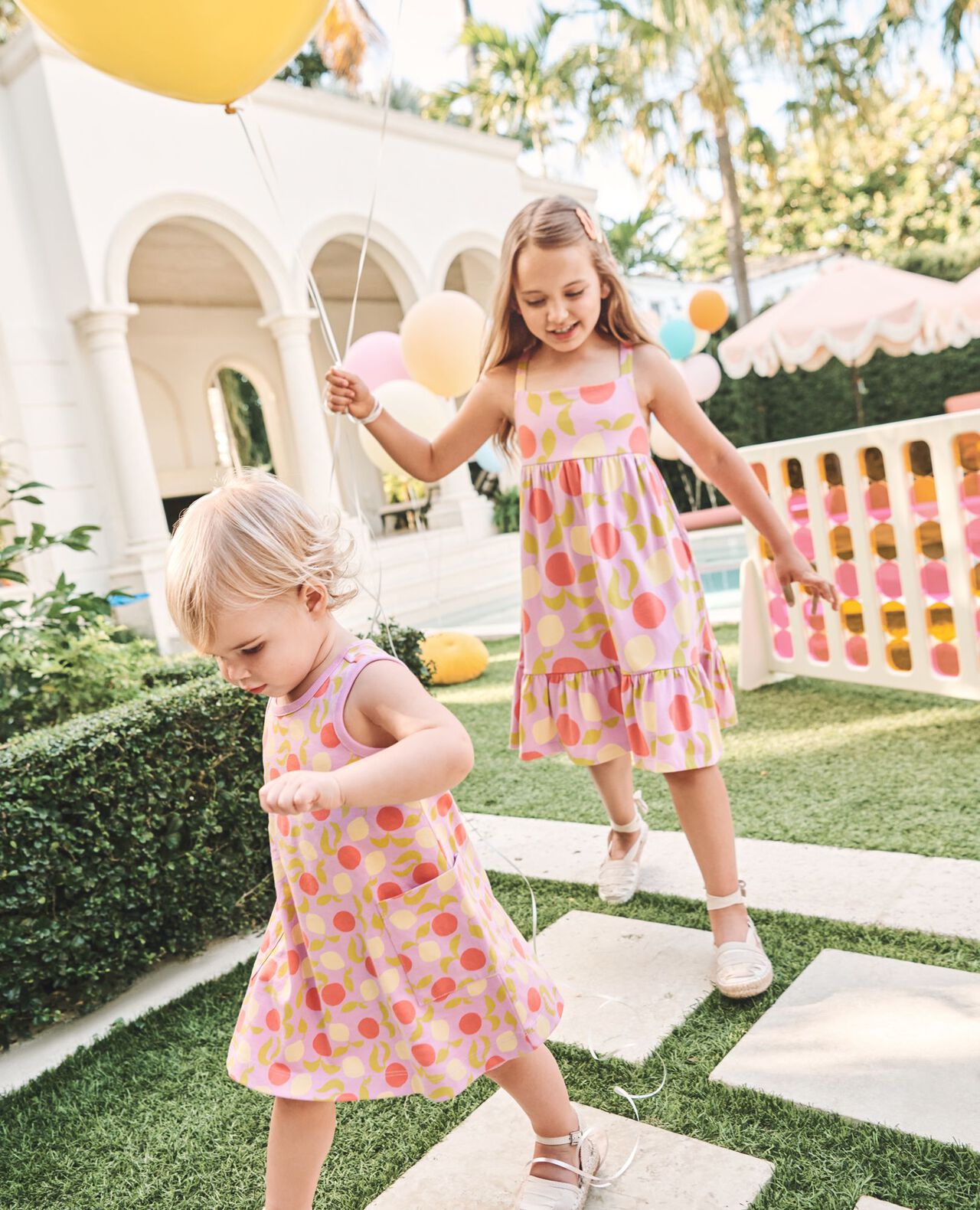 Baby Sleeveless Pocket Dress & Shorts Set - Image 4