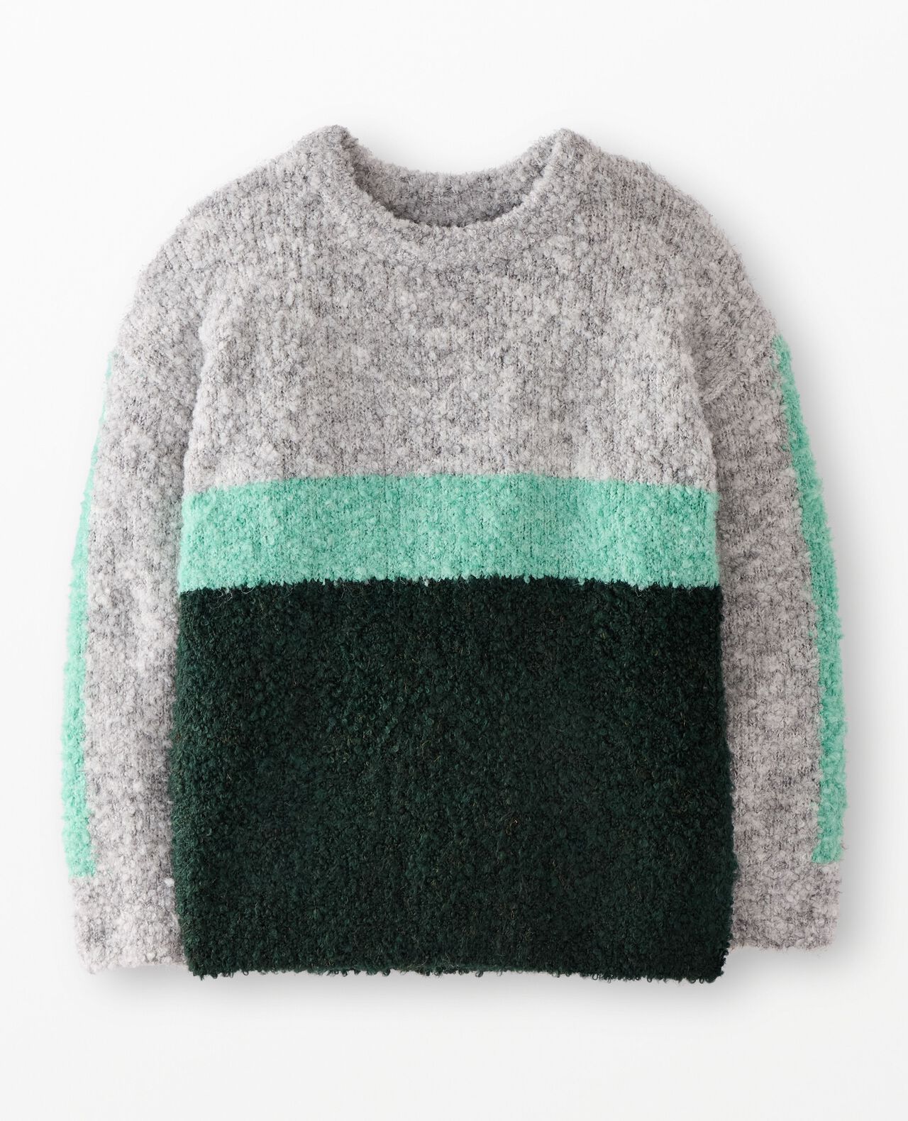 Colorblock Bouclé Sweater - Image 2