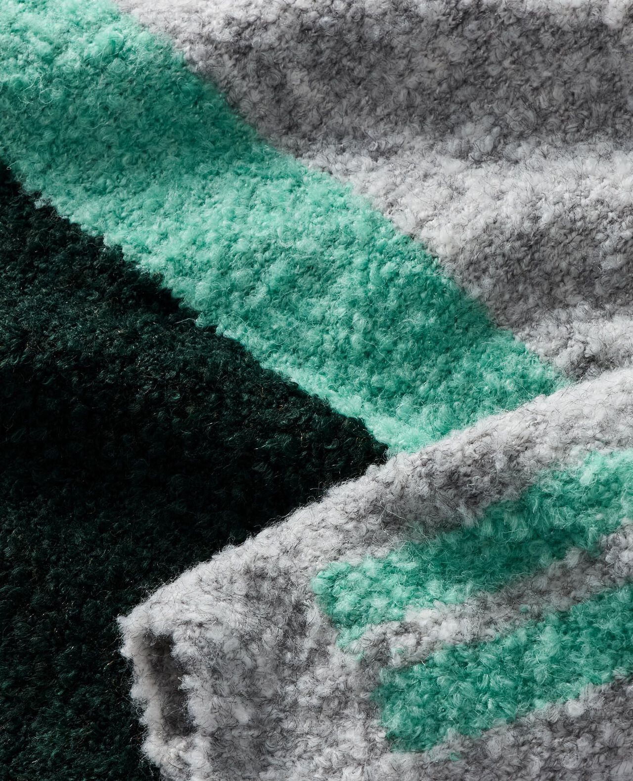 Colorblock Bouclé Sweater - Image 3