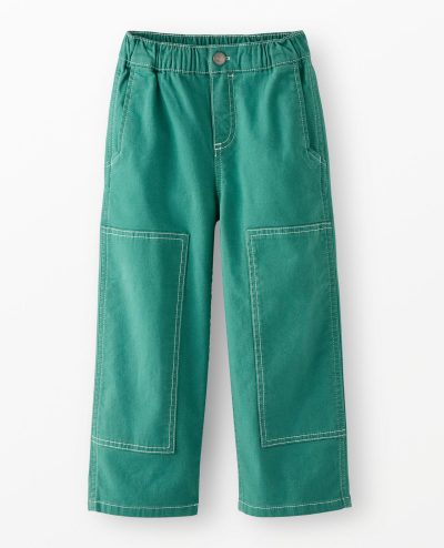 Loose Fit Canvas Carpenter Pants