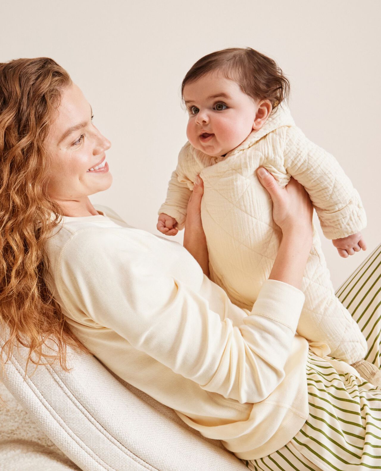 Baby Muslin Crossover Romper - Image 3