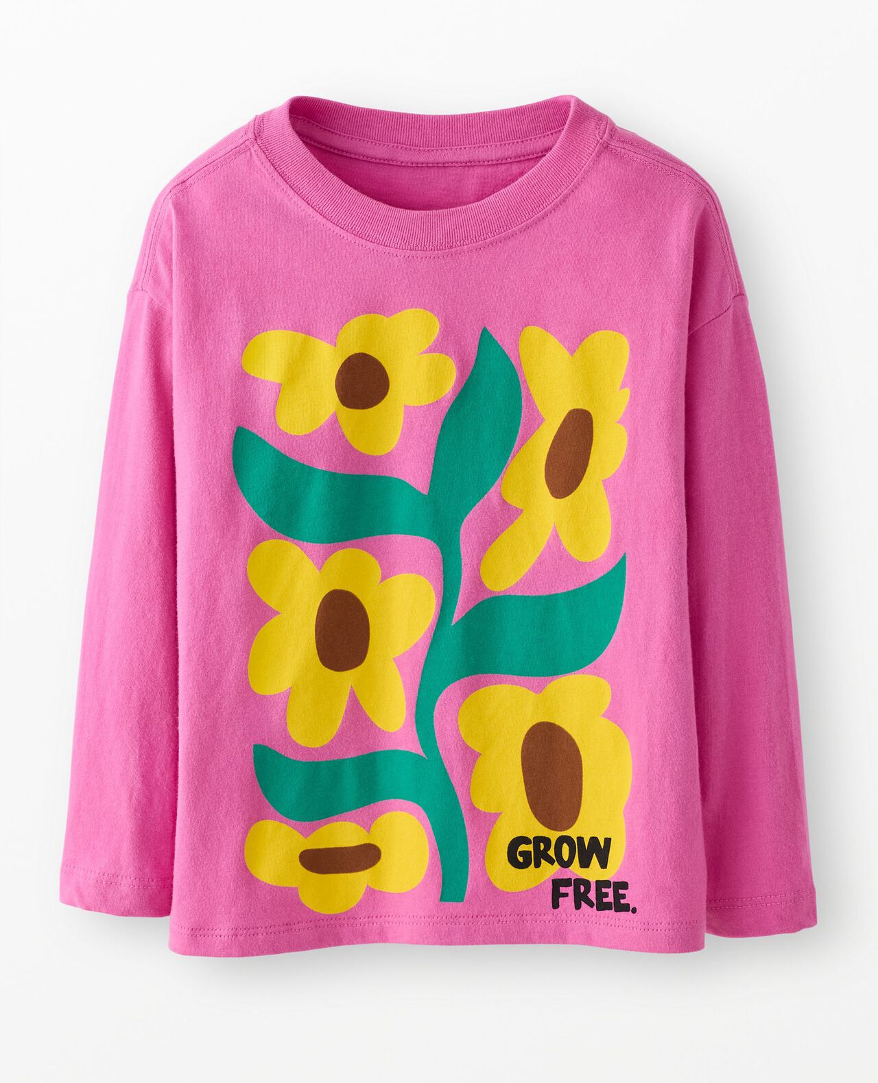Long Sleeve Relaxed Fit Graphic T-Shirt - Image 2