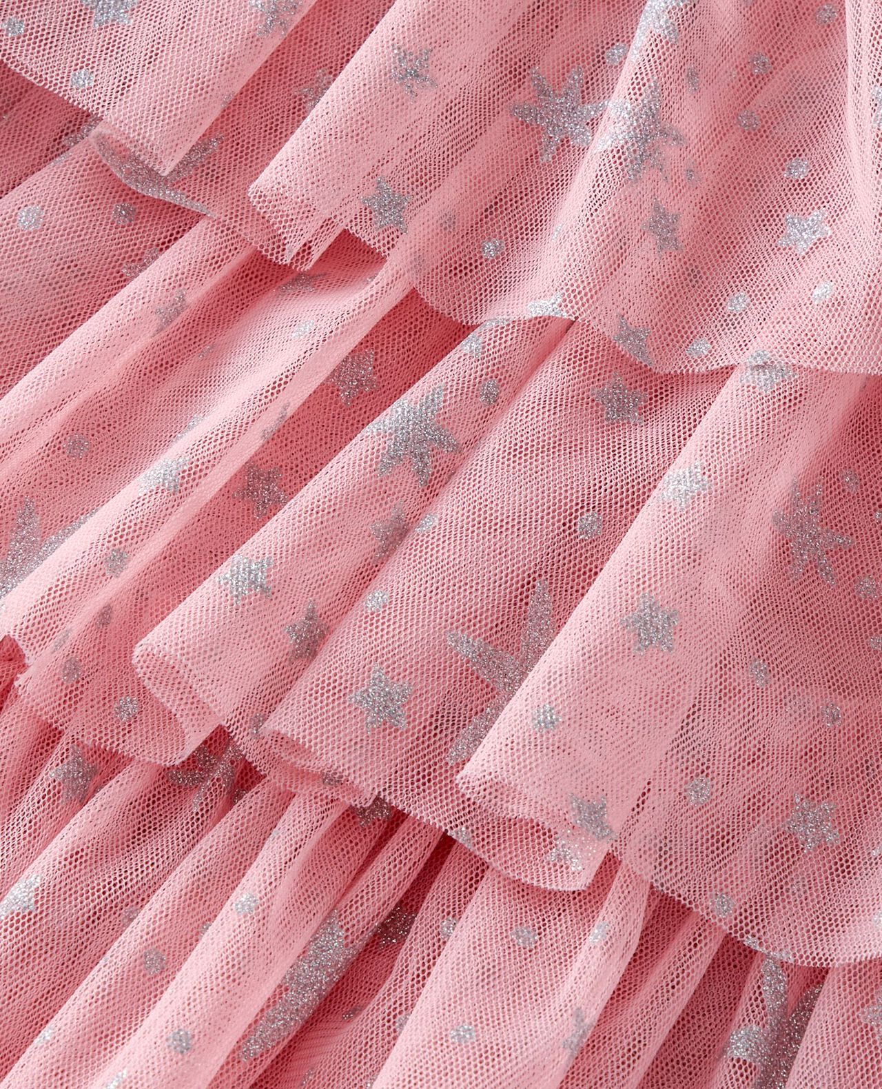 Shimmer Tulle Ruffle Capelet - Image 2