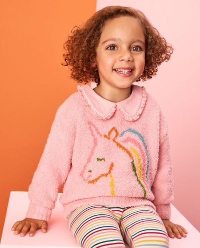 Marshmallow Graphic Sweater