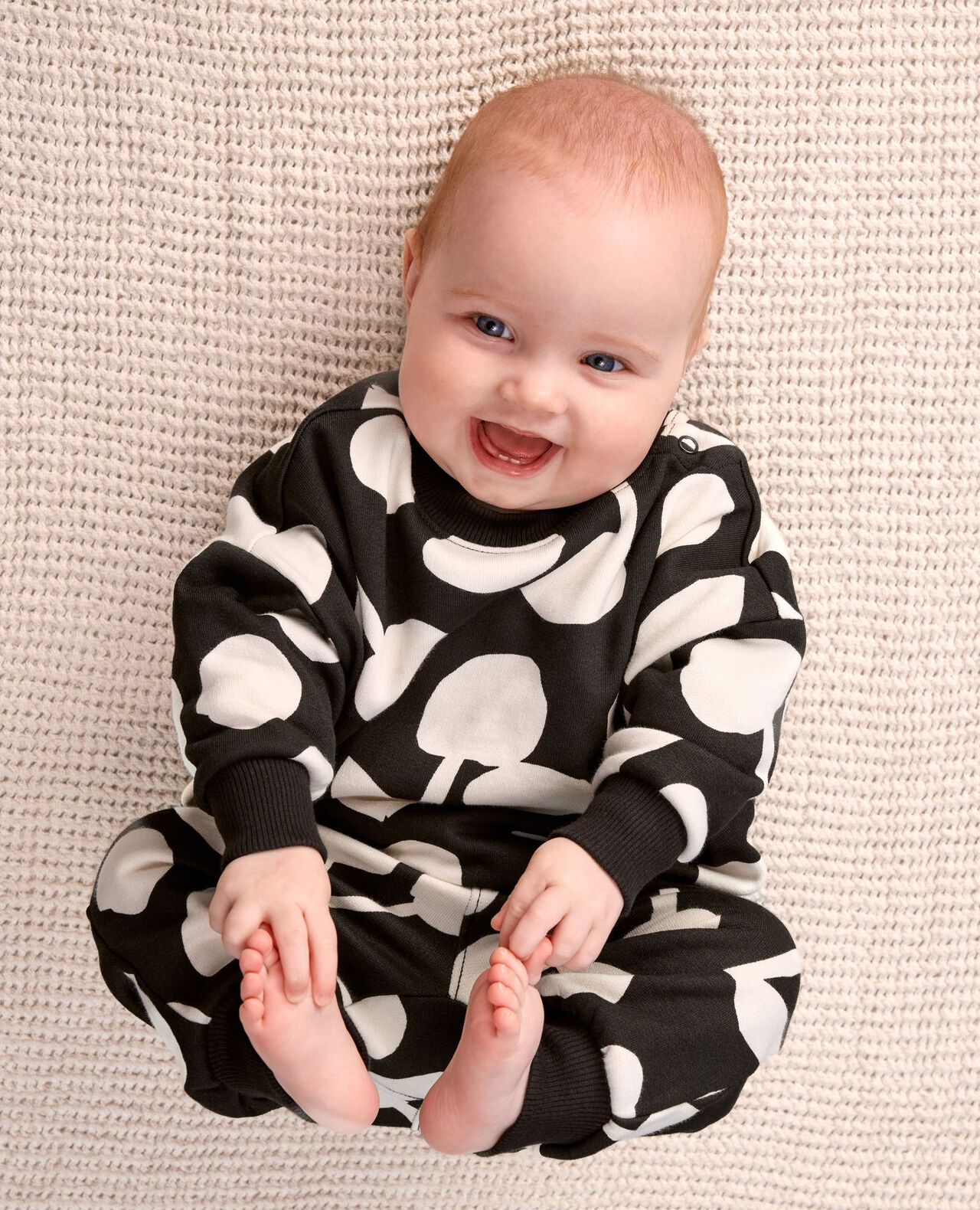 Baby French Terry Sweatshirt & Sweatpants Set - Image 4