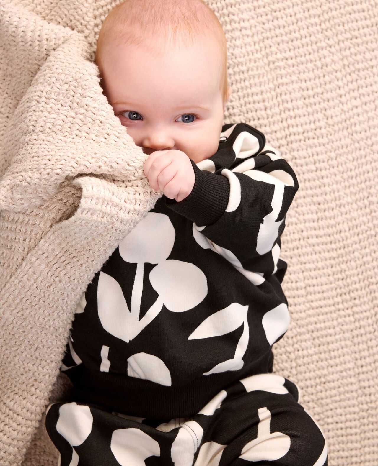 Baby French Terry Sweatshirt & Sweatpants Set - Image 5