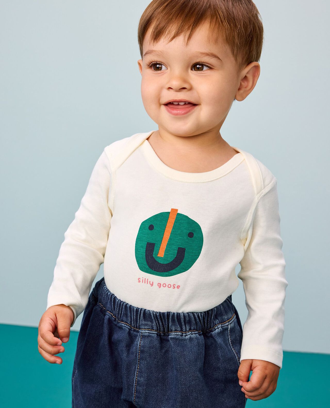 5-Pack Baby Long Sleeve Graphic Bodysuits - Image 2